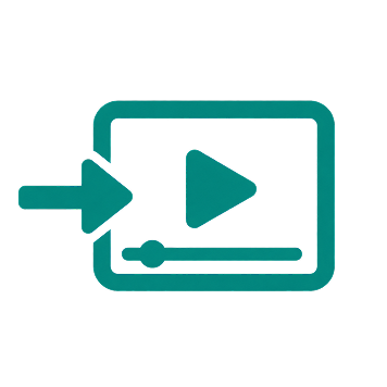 AI面接中に企業紹介動画を表示